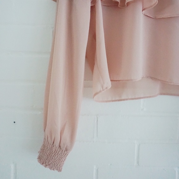Blush Chiffon Top - Picture 4 of 6